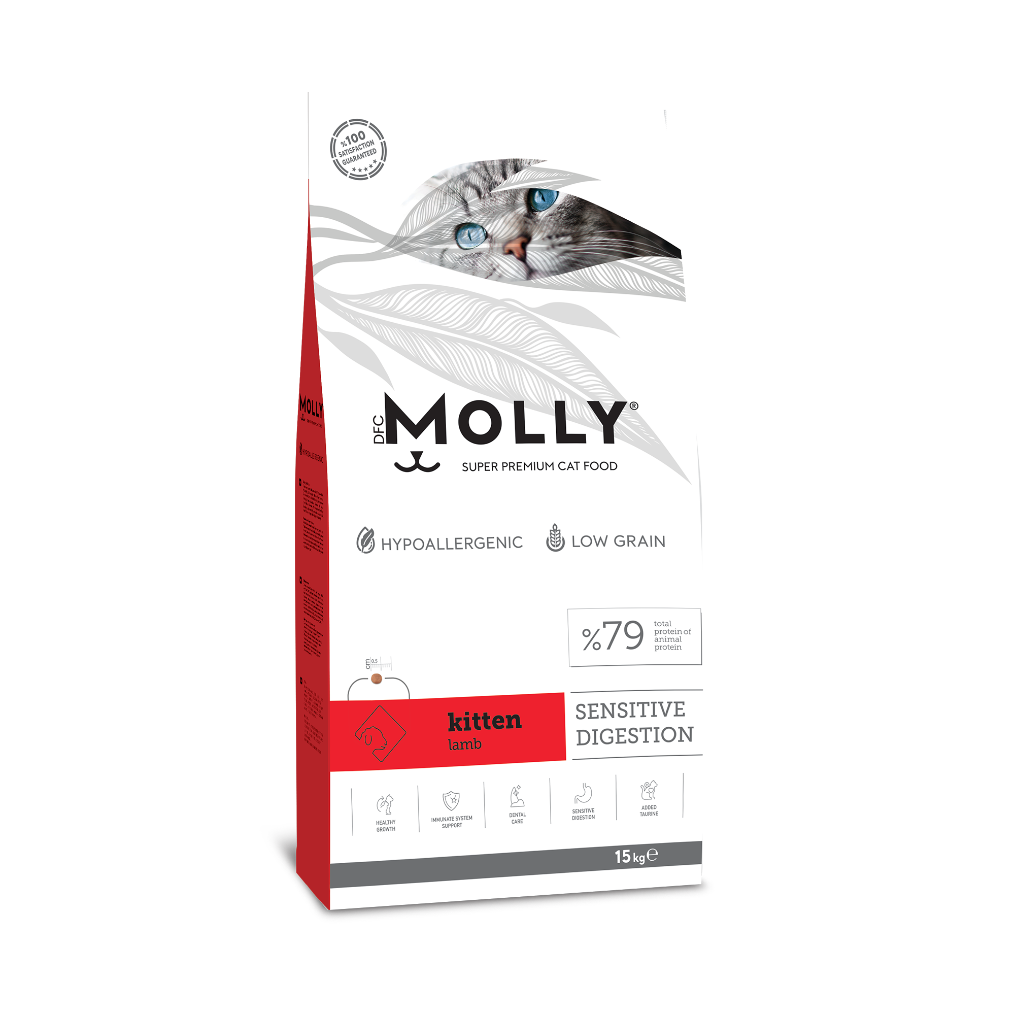 molly-kitten-cat-lamb_15kg Molly Kitten Kuzulu Yavru Kedi Maması 15 KG - Görsel 1