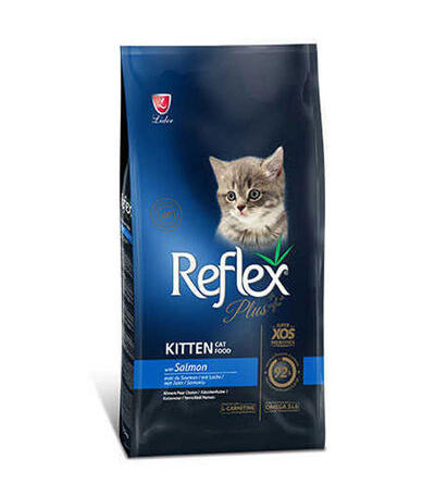 Reflex Plus Kitten Somon Kedi Maması 15 kg