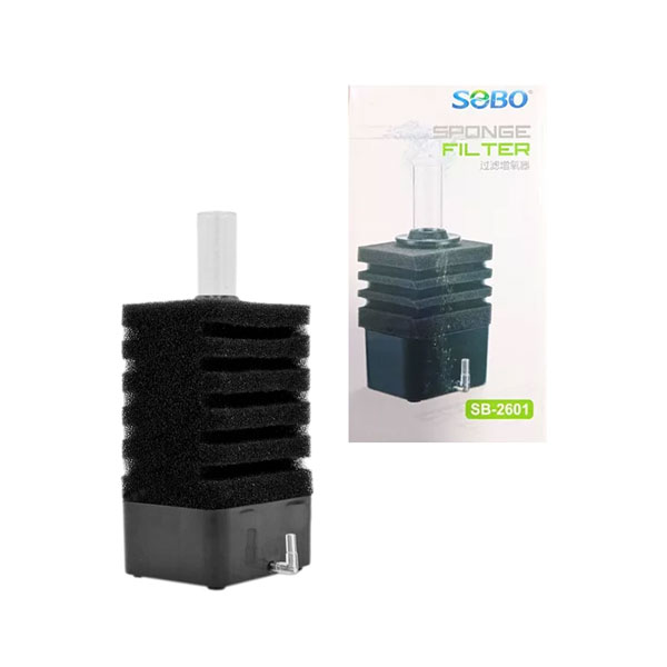 pipo2 Sobo SB-2601 Seramikli Dikdörtgen Biyolojik Pipo Filtre S Boy - Görsel 1