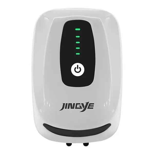 şarjli motor 1 Jingye CD300 Çift Çıkışlı Taşinabilir Şarjlı Hava Motoru Beyaz 3W 2600mAh - Görsel 1