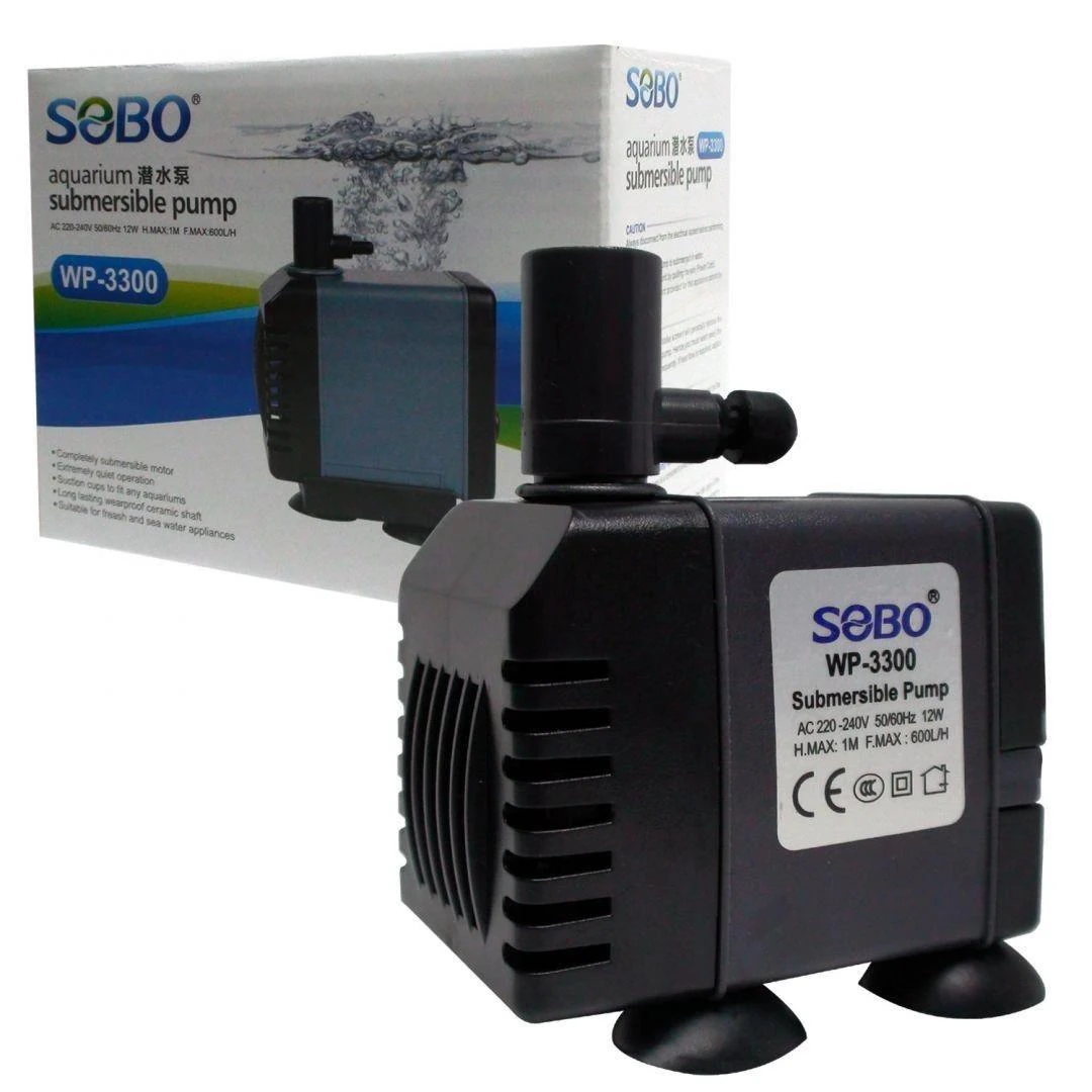 sobo sb 3300 SOBO WP-3300 Kafa(Sump) Motoru 600 L/H - Görsel 1