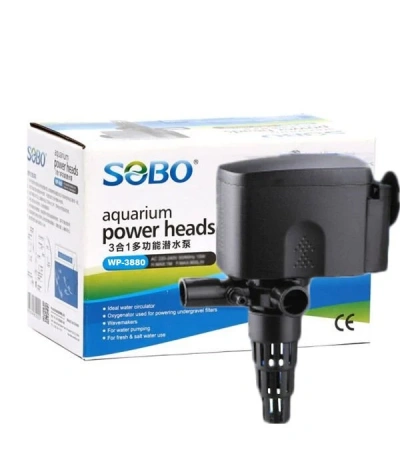 Sobo WP-3880 Akvaryum için Kafa Motoru 2500 Lt/h 35 W