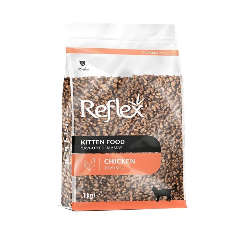 reflex 1kg Reflex Kitten Tavuklu Yavru Kedi Maması 1 Kg - Görsel 1