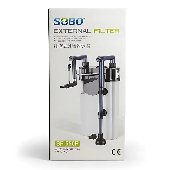 550F Sobo SF-550F Dış Filtre 500Lt/H 7W - Görsel 1