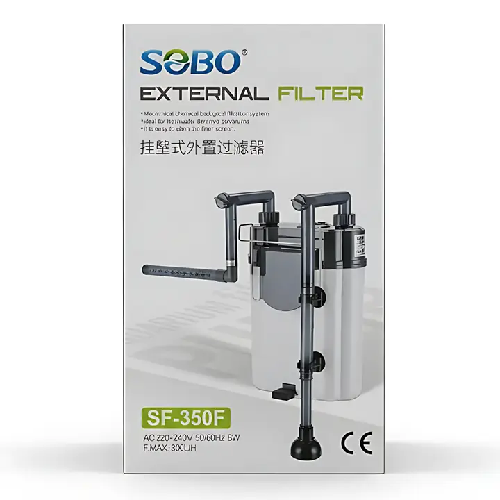 SF350 Sobo SF-350F Dış Filtre 300Lt/H 5W - Görsel 1