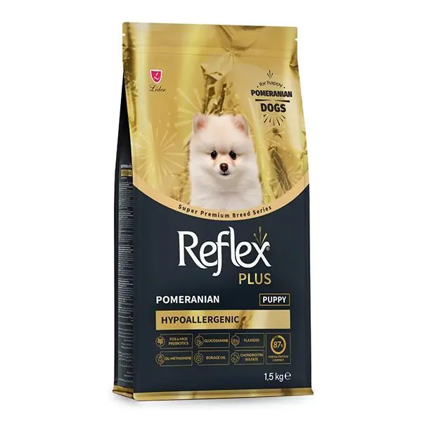 image_720 (9) Reflex Plus Hipoalerjenik Pomeranian Yavru Köpek Maması 1,5 Kg - Görsel 1