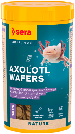 sera-axolotl-wafers-yem-250-ml40019425-a4b742 Sera Axolotl Wafers 250ml 90gr Balık Yemi - Görsel 1