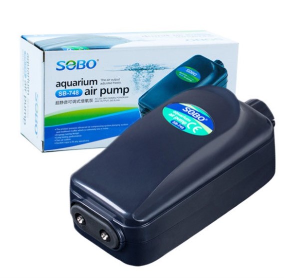 sb11 Sobo SB-748 Hava Motoru 8W 2x3.5 Lt/Dk Çift Çıkışlı - Görsel 1