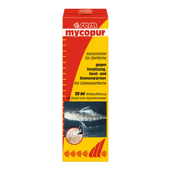 MY1 Sera Mycopur 50ml Mantar ve Parazit İlacı - Görsel 1