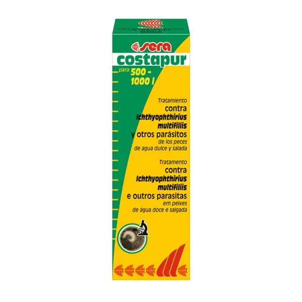 c12 Sera Costapur 50ml Akvaryum Dış Parazit İlacı - Görsel 1