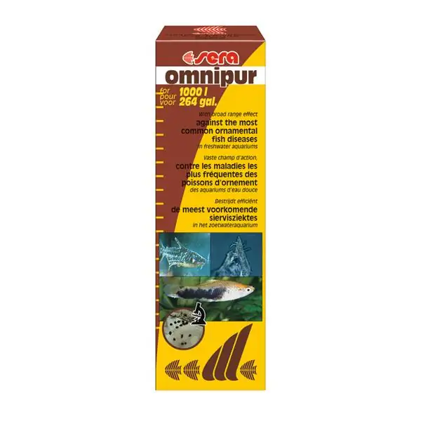 o1 Sera Omnipur 50ml Akvaryum Bakım İlacı - Görsel 1