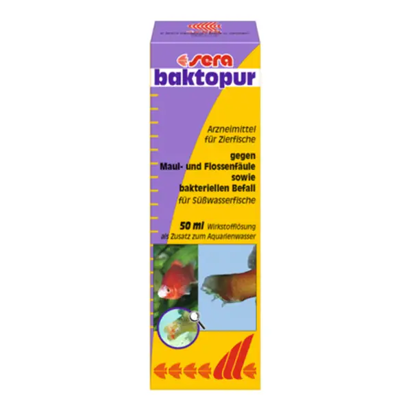 s1 Sera Baktopur 50ml Balık İlacı - Görsel 1