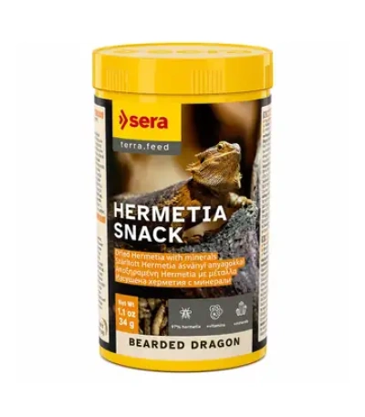 Sera Bearded Dragon Hermetia Snack 250ml 34gr Sürüngen Yemi